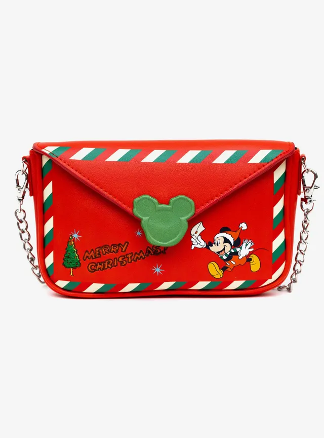 Disney Mickey Mouse Winking Expression Crossbody Light Up Bag