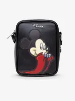 Disney Mickey Mouse and Pluto Dracula Poses Crossbody Bag