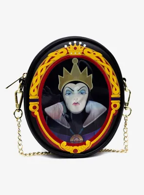 Disney Snow White Old Hag and Evil Queen Villains Crossbody Bag