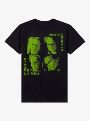 Type O Negative Faces Grid T-Shirt