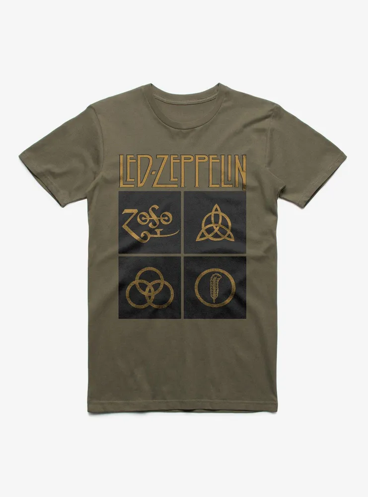 Led Zeppelin Symbols T-Shirt