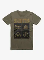 Led Zeppelin Symbols T-Shirt