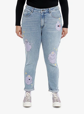 Adventure Time Lumpy Space Princess Mom Jeans Plus