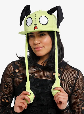 Invader Zim GIR Moving Ears Tassel Snapback Hat