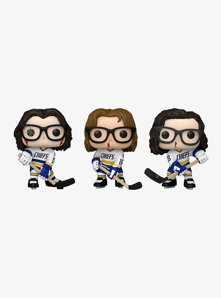 Funko Slap Shot Pop! Movies The Hanson Brothers Vinyl Figure Set