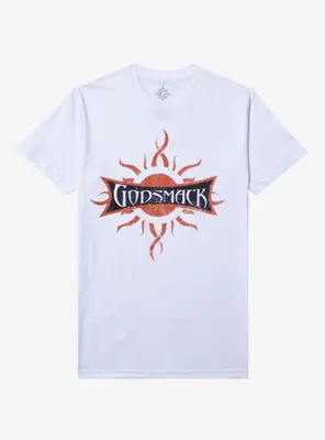 Godsmack Logo Boyfriend Fit Girls T-Shirt