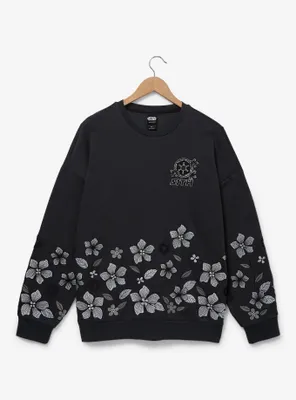 Star Wars Sith Floral Embroidered Crewneck - BoxLunch Exclusive