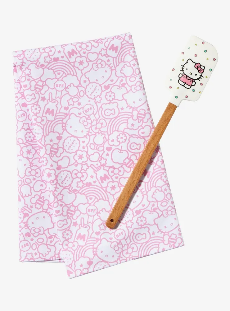 Hello Kitty Kitchen Towel and Spatula Set