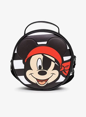 Disney Mickey Mouse Pirate Smiling Expression Crossbody Bag