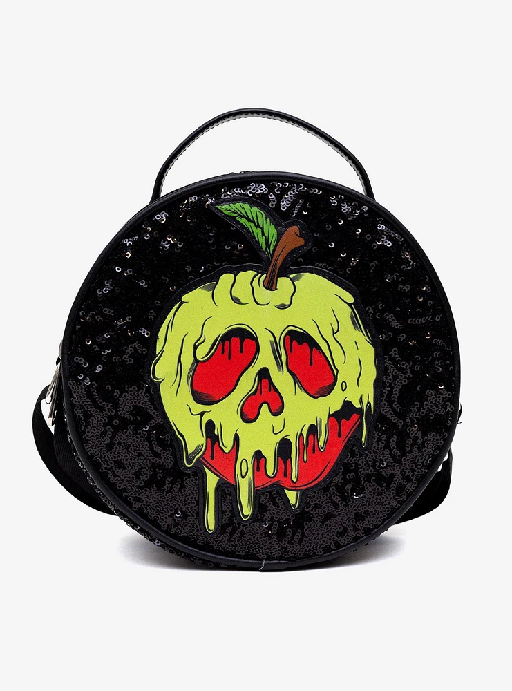 Disney Snow White Poison Apple Glow in the Dark Crossbody Bag