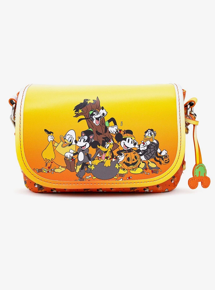 Disney Sensational Six Pose with Candy Corn Crossbody Bag