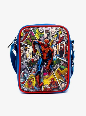 Marvel Spider-Man Beyond Amazing Character Collage Crossbody Bag