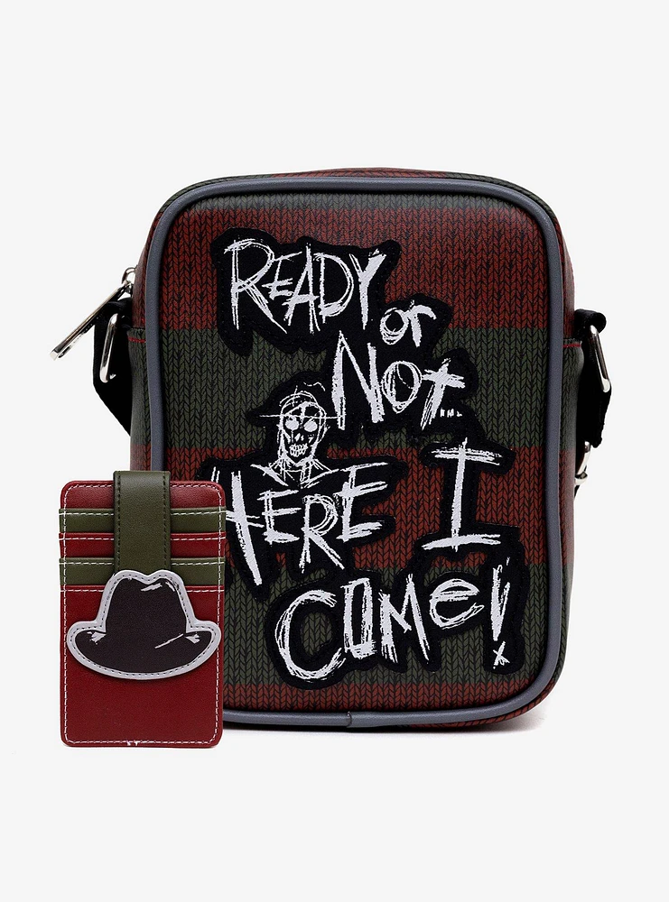 Nightmare on Elm Street Freddy Krueger Bag and Wallet
