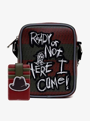 Nightmare on Elm Street Freddy Krueger Bag and Wallet
