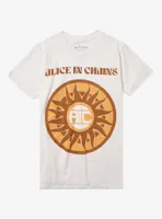 Alice Chains Sun Boyfriend Fit Girls T-Shirt