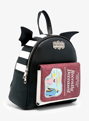 Beetlejuice Recently Deceased Handbook Bat Wing Mini Backpack