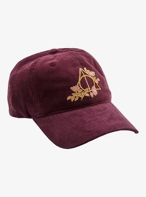 Harry Potter Deathly Hallows Corduroy Dad Cap