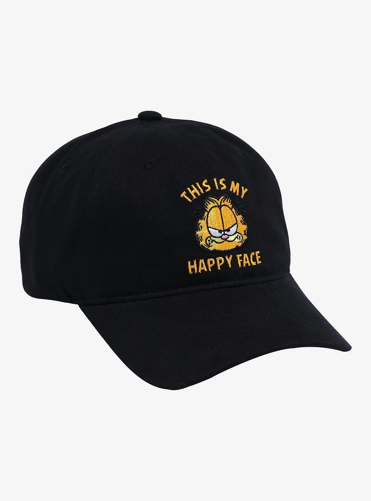 Garfield Happy Face Dad Cap