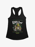 Shrek The Halls! Group Ugly Christmas Sweater Girls Tank