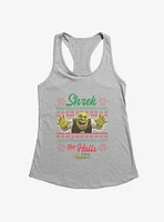 Shrek The Halls Ugly Christmas Sweater Girls Tank