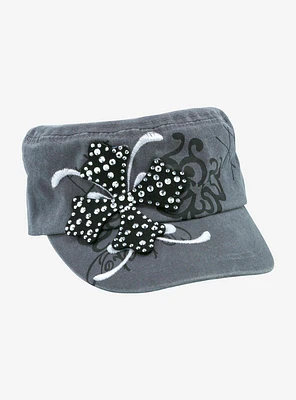 Grey Cross Filigree Cadet Cap