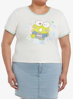 Keroppi Wagara Ringer Girls Baby T-Shirt Plus