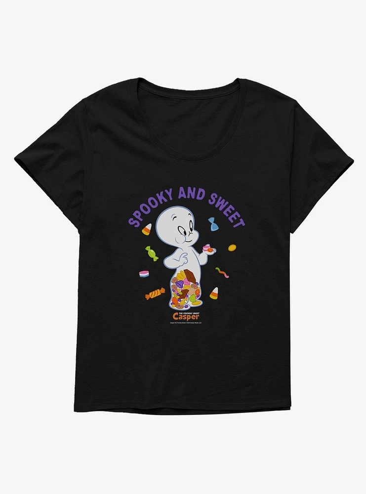 Casper Spooky And Sweet Girls T-Shirt Plus