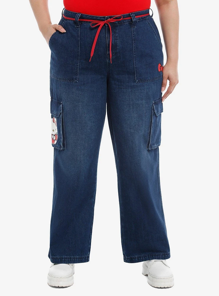 Hello Kitty Apple Cargo Jeans Plus