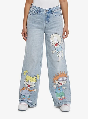 Rugrats Trio Wide Leg Jeans