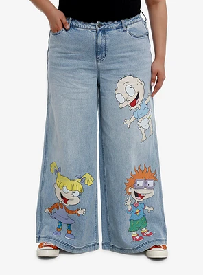 Rugrats Trio Wide Leg Jeans Plus