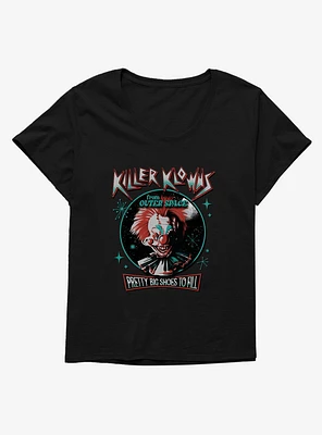 Killer Klowns From Outer Space Pretty Big Shoes To Fill Girls T-Shirt Plus