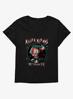 Killer Klowns From Outer Space Pretty Big Shoes To Fill Girls T-Shirt Plus