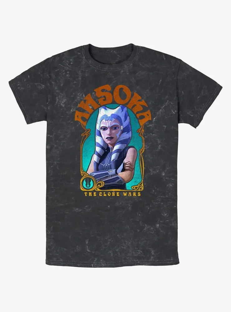 Star Wars Ahsoka Nouveau Jedi Mineral Wash T-Shirt