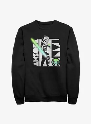 Star Wars Ahsoka Rebel Lightsaber Sweatshirt