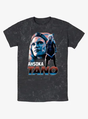 Star Wars Ahsoka Jedi Trainer Tano Mineral Wash T-Shirt