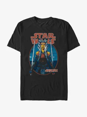 Star Wars Ahsoka Twin Sabers T-Shirt