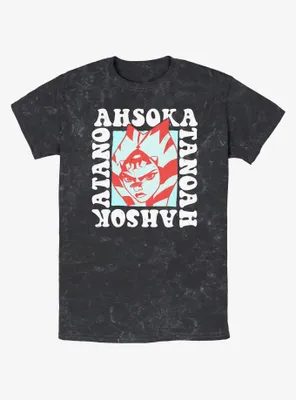 Star Wars Ahsoka Groovy Jedi Mineral Wash T-Shirt