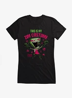 Invader Zim This Is My Costume Girls T-Shirt