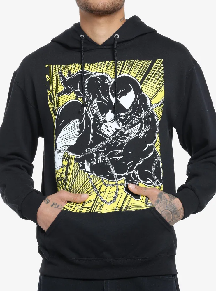 Men's Marvel Amazing Spider-Man Responsibility Pull Over Hoodie Charcoal  Heather Large