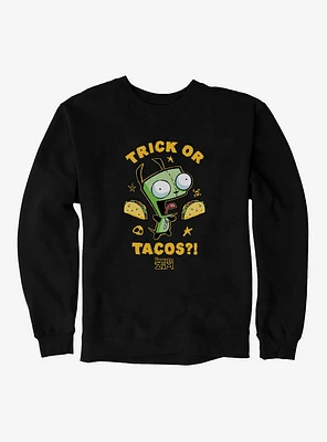 Invader Zim Trick Or Tacos Sweatshirt