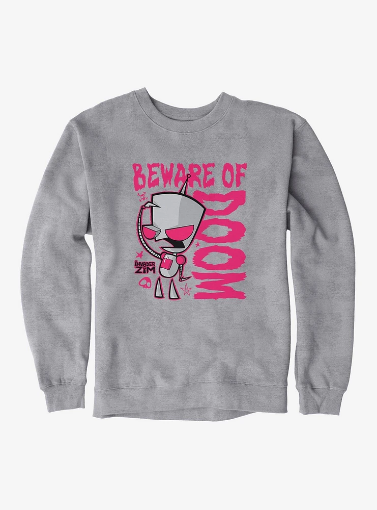 Invader Zim Beware Of Doom Sweatshirt