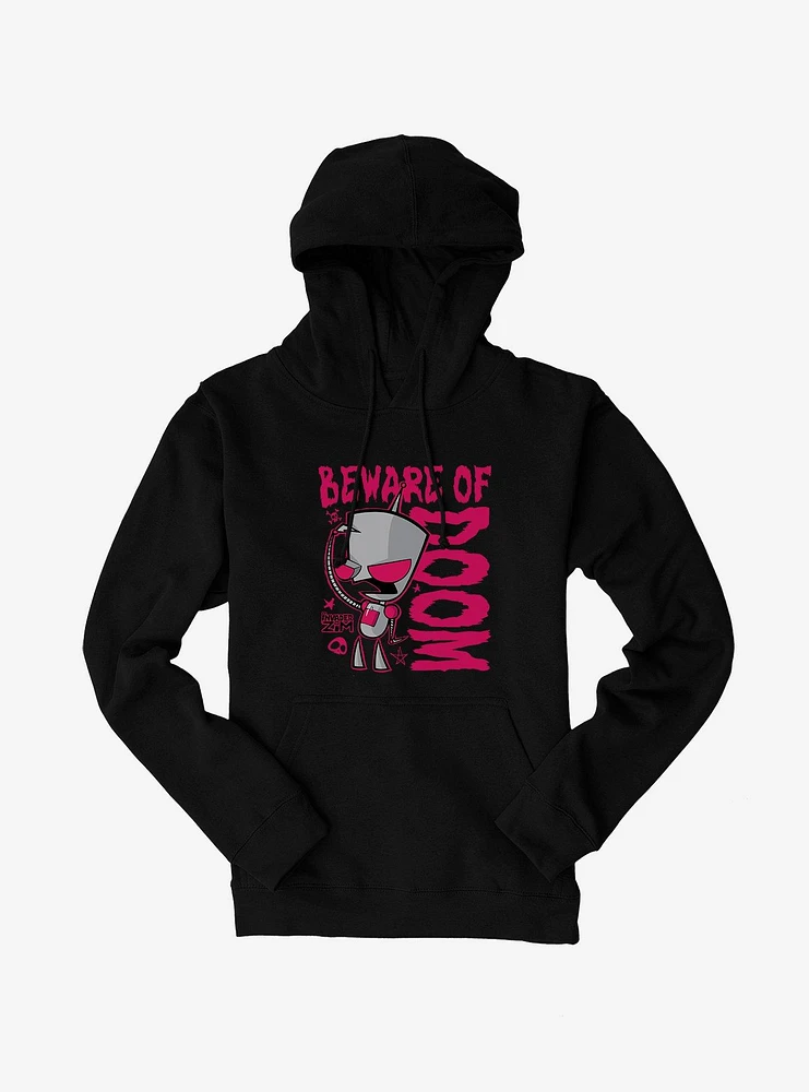 Invader Zim Beware Of Doom Hoodie