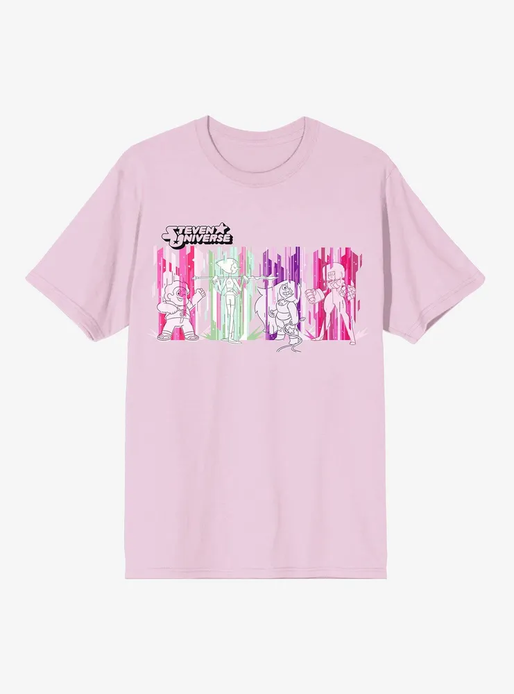 Steven Universe Gems Panel T-Shirt