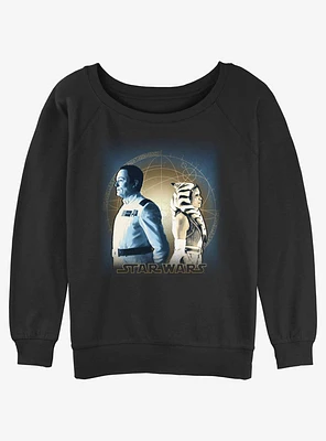 Star Wars Ahsoka Thrawn & Girls Slouchy Sweatshirt