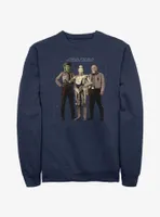 Star Wars Ahsoka Hera Syndulla C-3PO and Carson Teva Sweatshirt