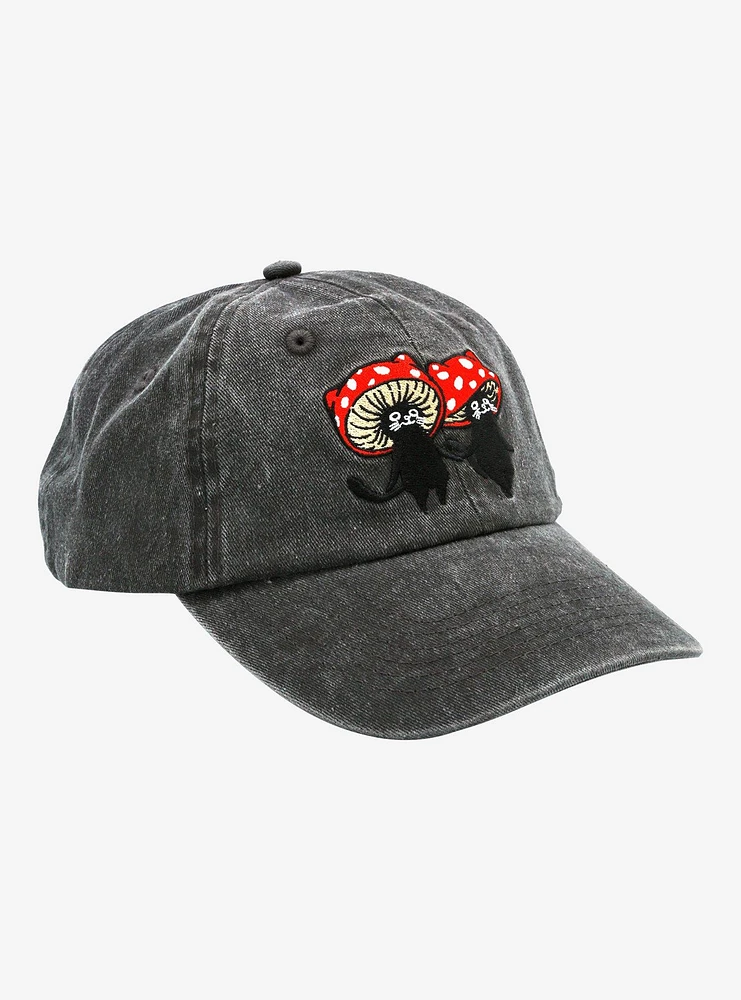 Mushroom Cat Dad Cap By Guild Of Calamity