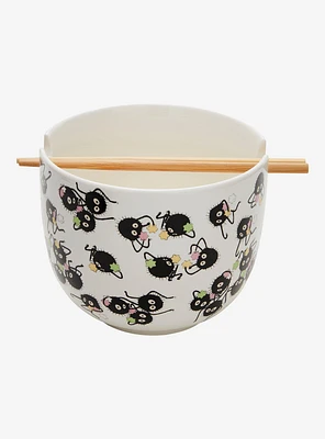 Studio Ghibli® Spirited Away Soot Sprites Ramen Bowl With Chopsticks