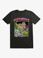 Jurassic Park T-Rex Attack Anime T-Shirt