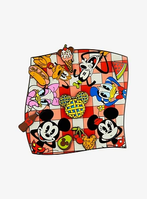 Disney Mickey Mouse And Friends Picnic Spinning 3 Inch Pin