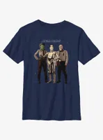 Star Wars Ahsoka Hera Syndulla C-3PO and Carson Teva Youth T-Shirt
